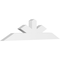 Ekena Millwork Saratoga Architectural Grade PVC Gable Bracket, 72"W x 18"H x 4"D x 6"F, 6/12 Pitch GBP072X18X0406SAR00 - alternate 1